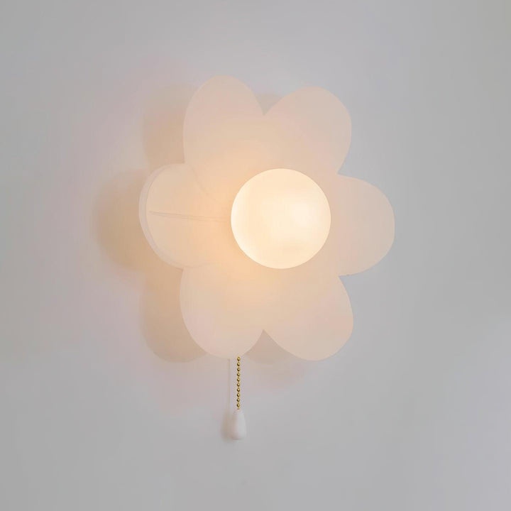 Lampa Ścienna Kwiatowa