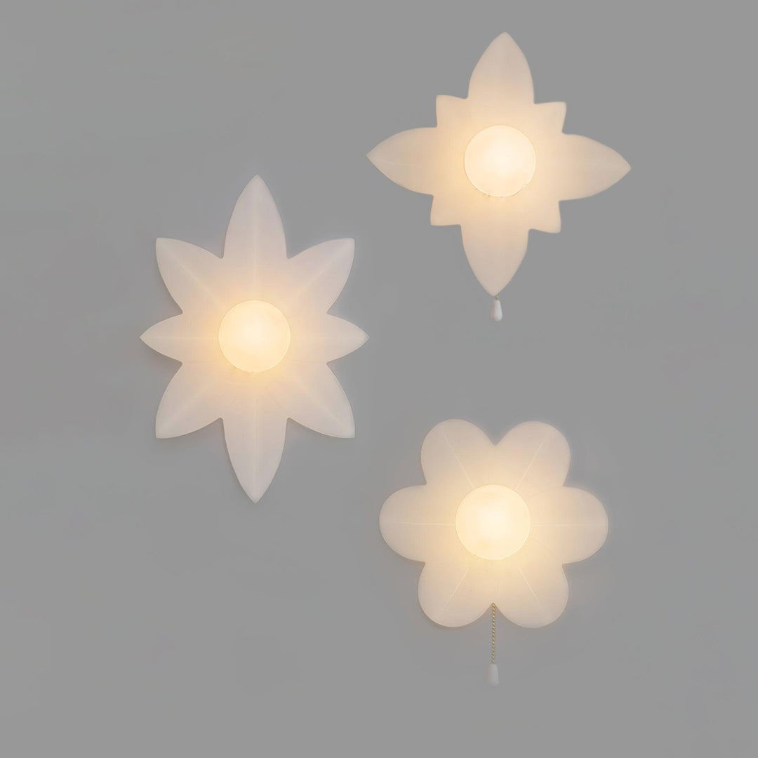 Lampa Ścienna Kwiatowa