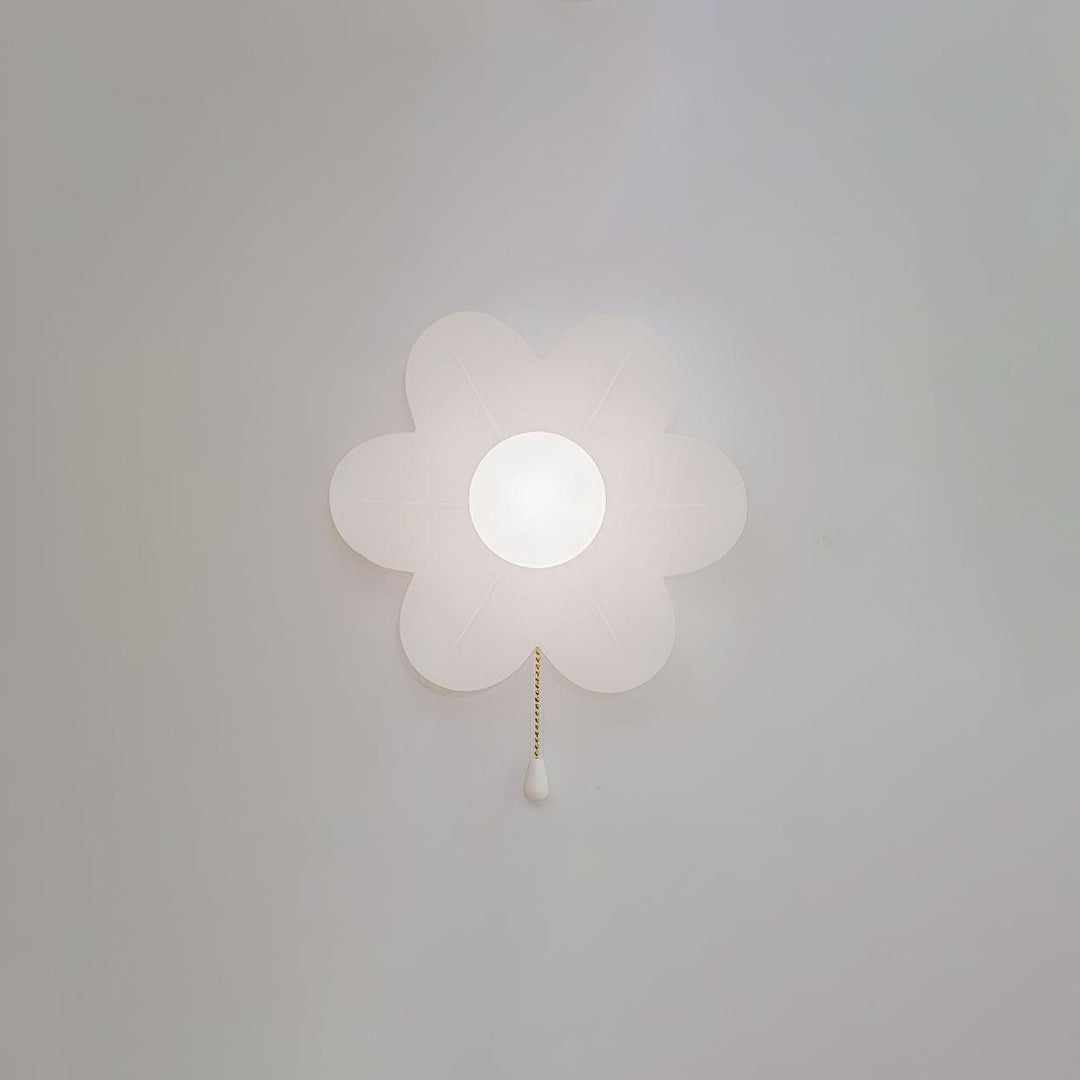Lampa Ścienna Kwiatowa