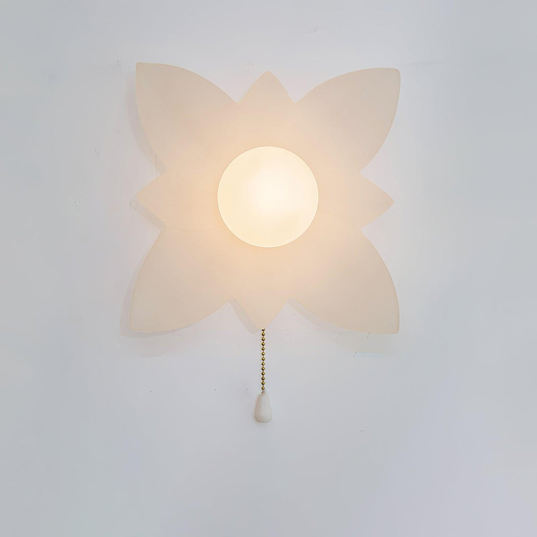 Lampa Ścienna Kwiatowa