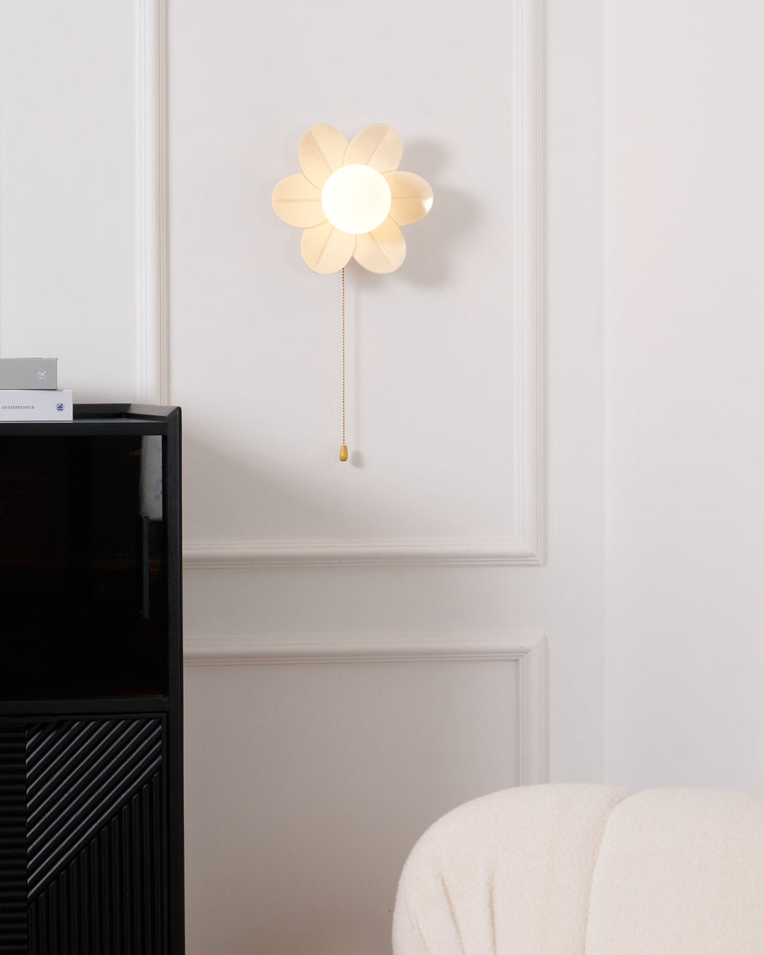 Lampa Ścienna Kwiatowa
