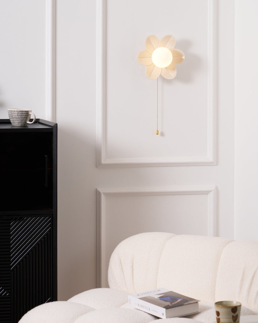 Lampa Ścienna Kwiatowa