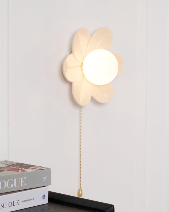 Lampa Ścienna Kwiatowa