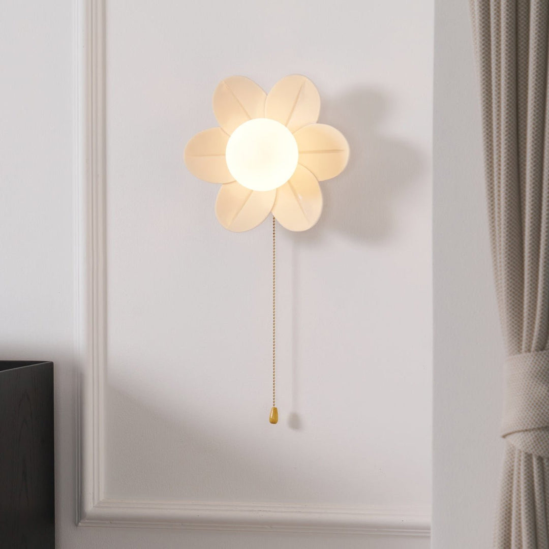Lampa Ścienna Kwiatowa