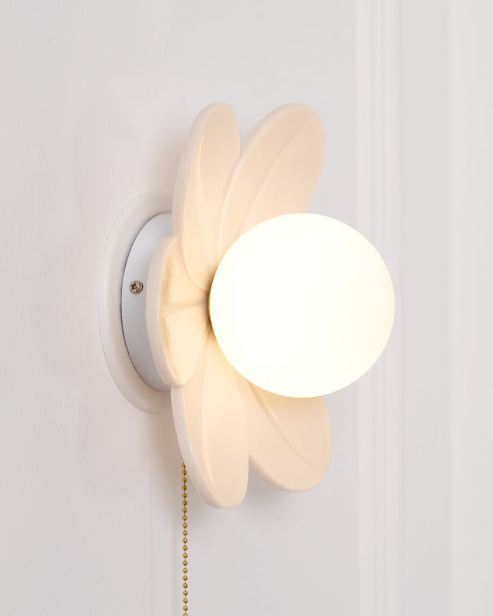Lampa Ścienna Kwiatowa