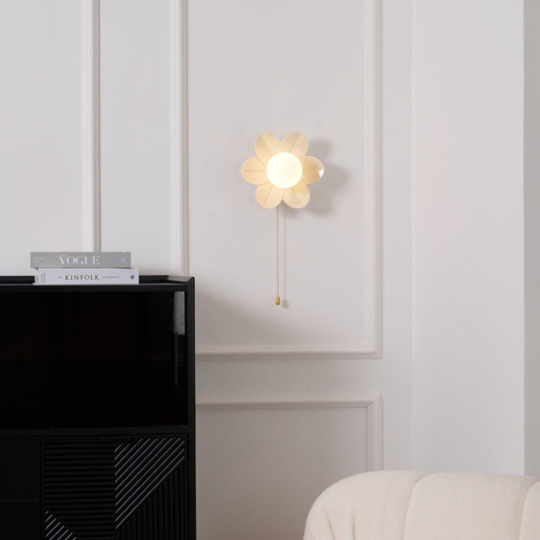 Lampa Ścienna Kwiatowa