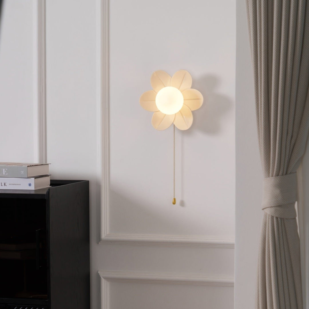 Lampa Ścienna Kwiatowa