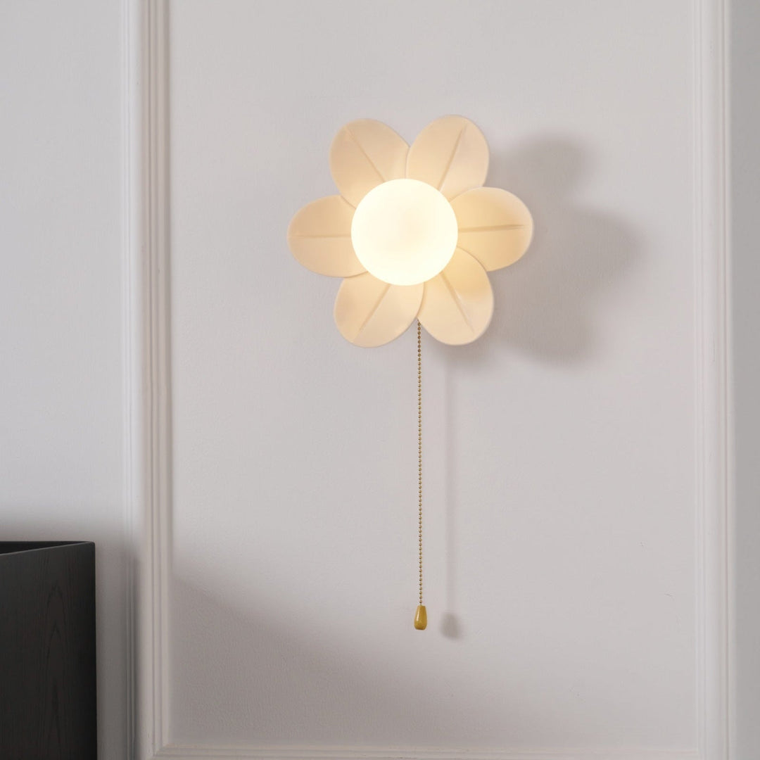 Lampa Ścienna Kwiatowa