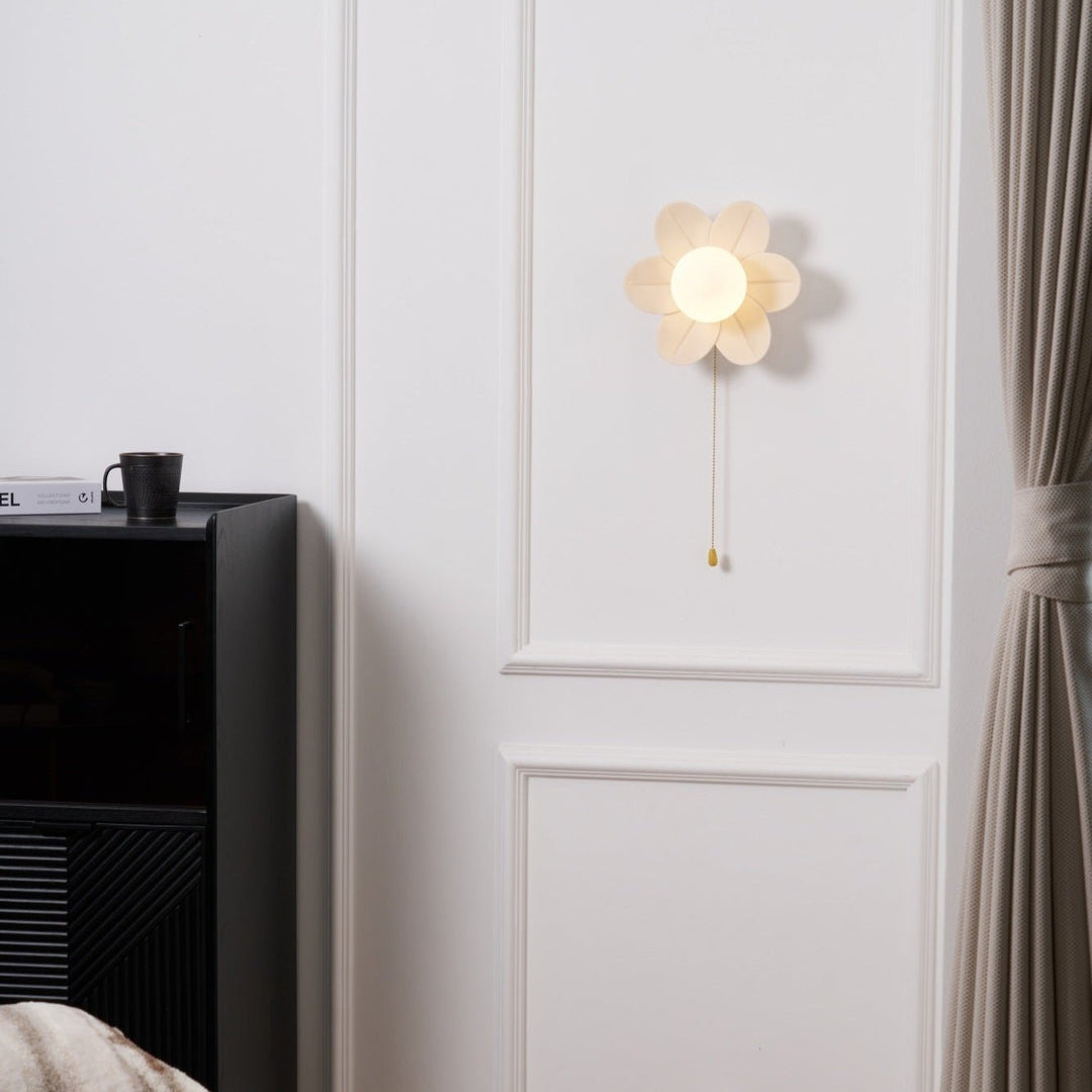 Lampa Ścienna Kwiatowa