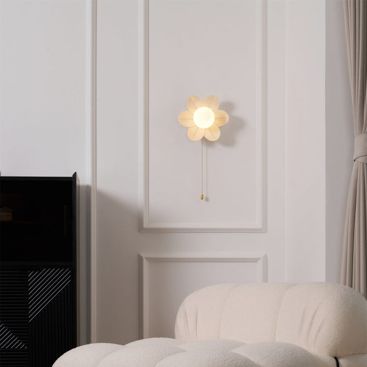 Lampa Ścienna Kwiatowa