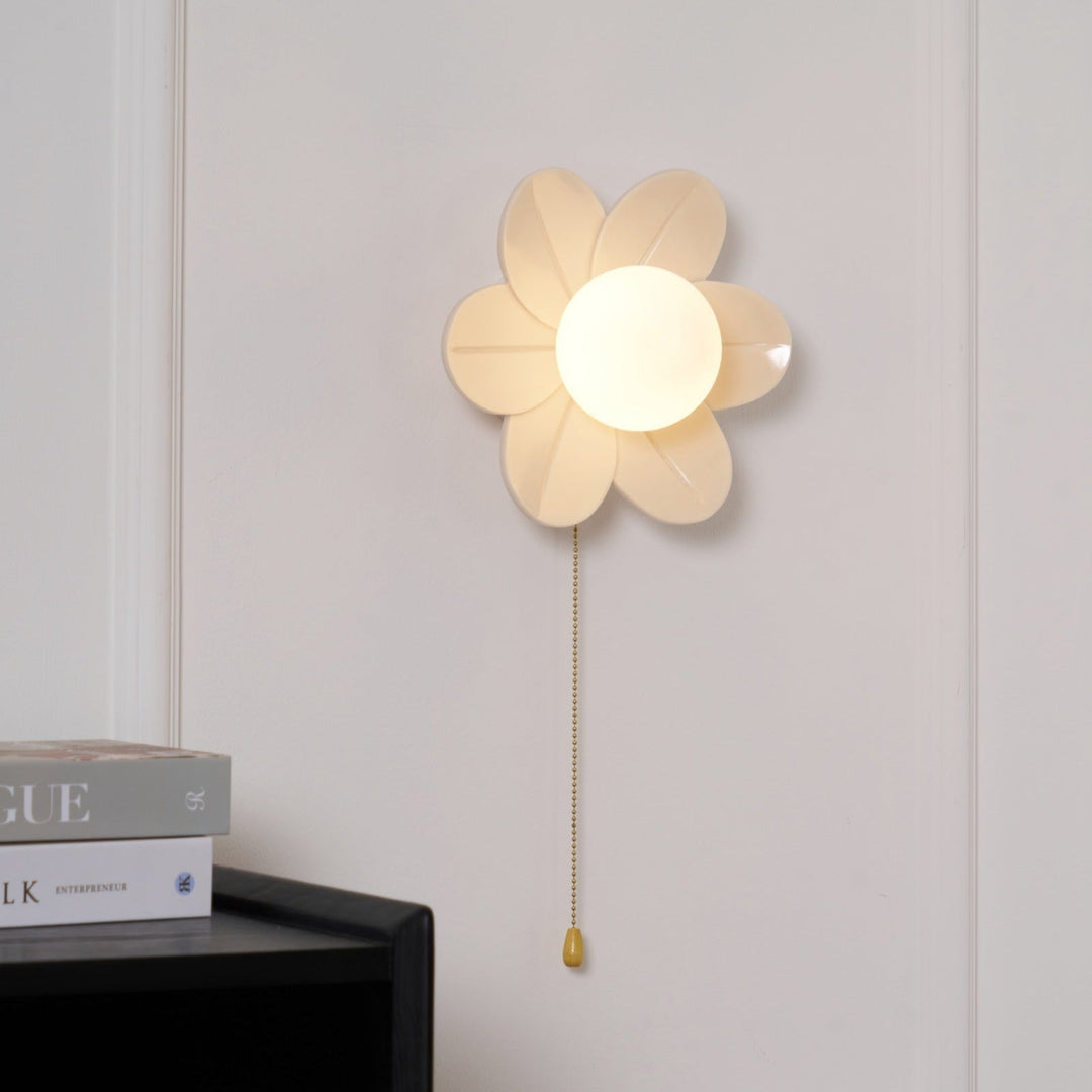 Lampa Ścienna Kwiatowa