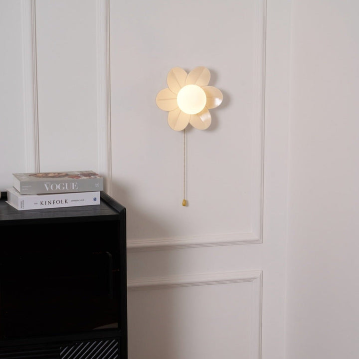Lampa Ścienna Kwiatowa