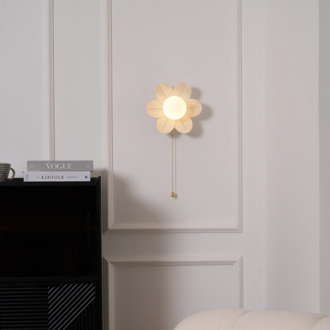 Lampa Ścienna Kwiatowa