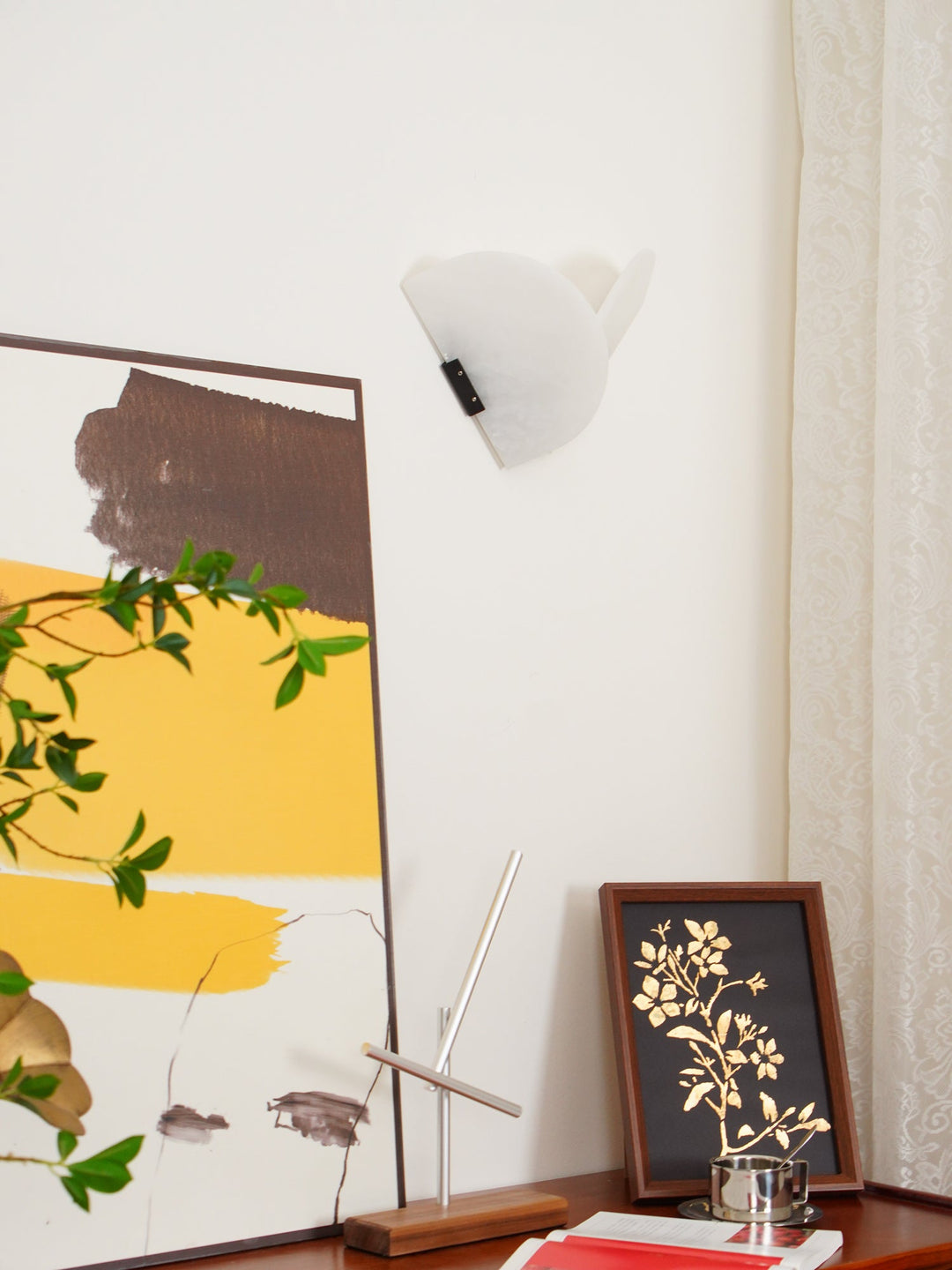 Lampa Ścienna Fly Gaby Alabaster