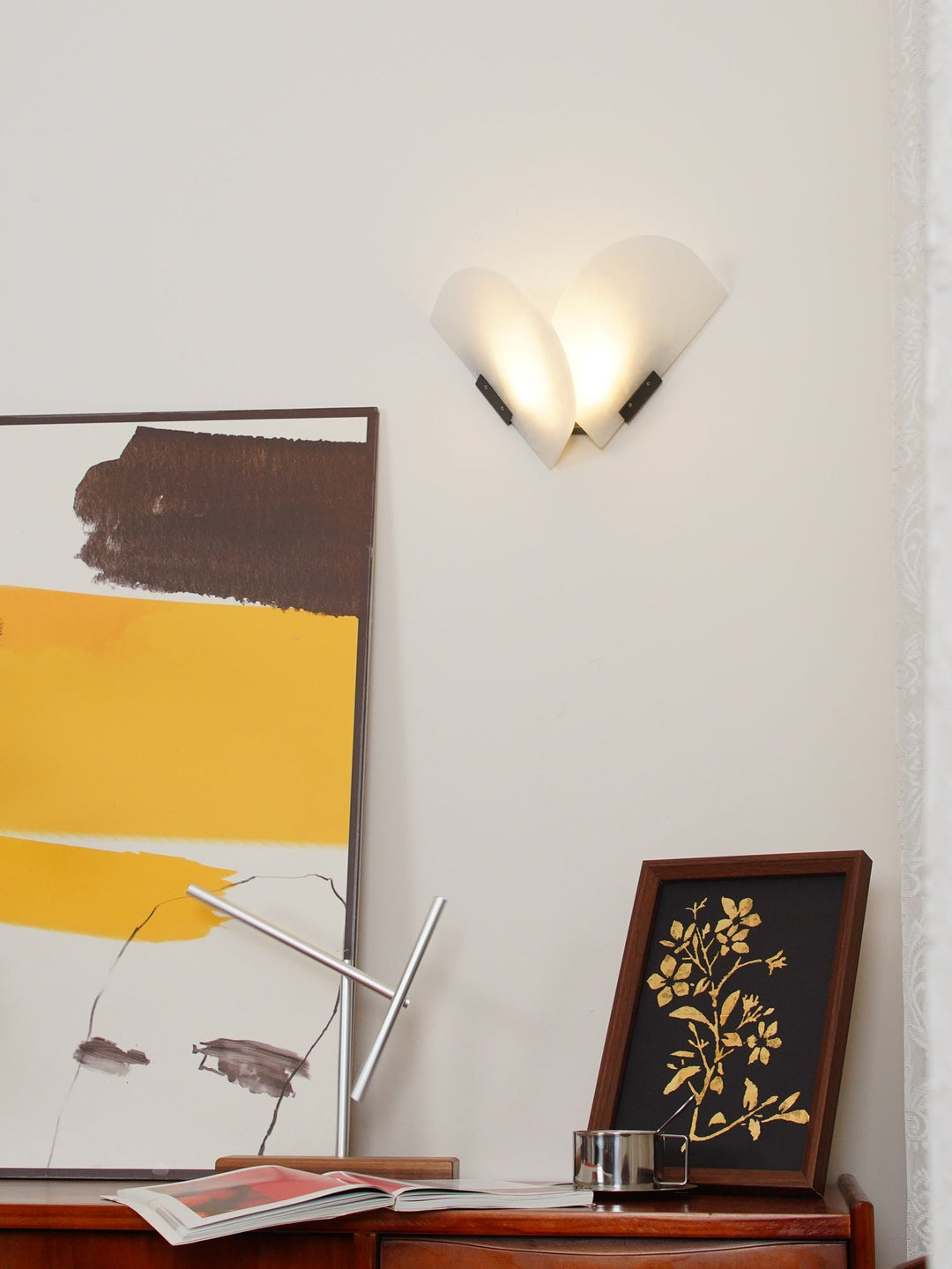 Lampa Ścienna Fly Gaby Alabaster