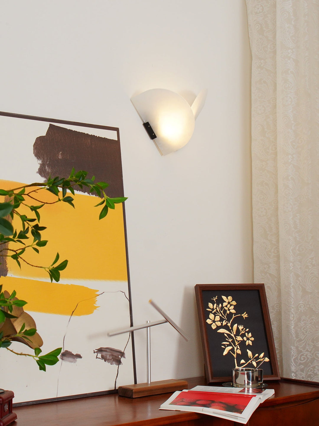 Lampa Ścienna Fly Gaby Alabaster