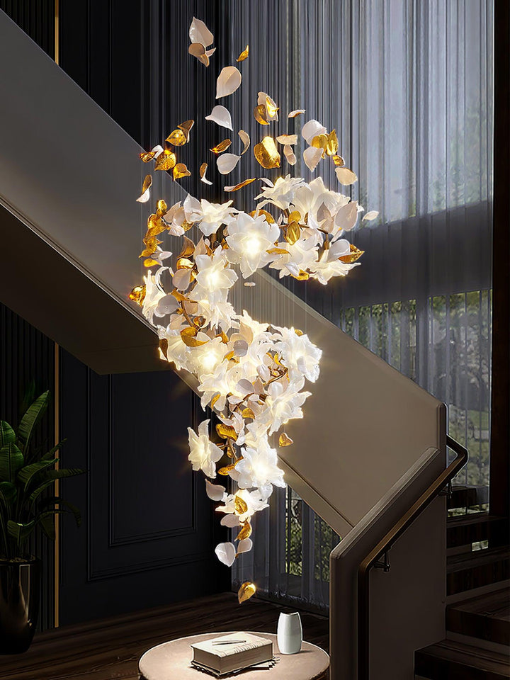 Latające Kwiaty Wirujący Żyrandol