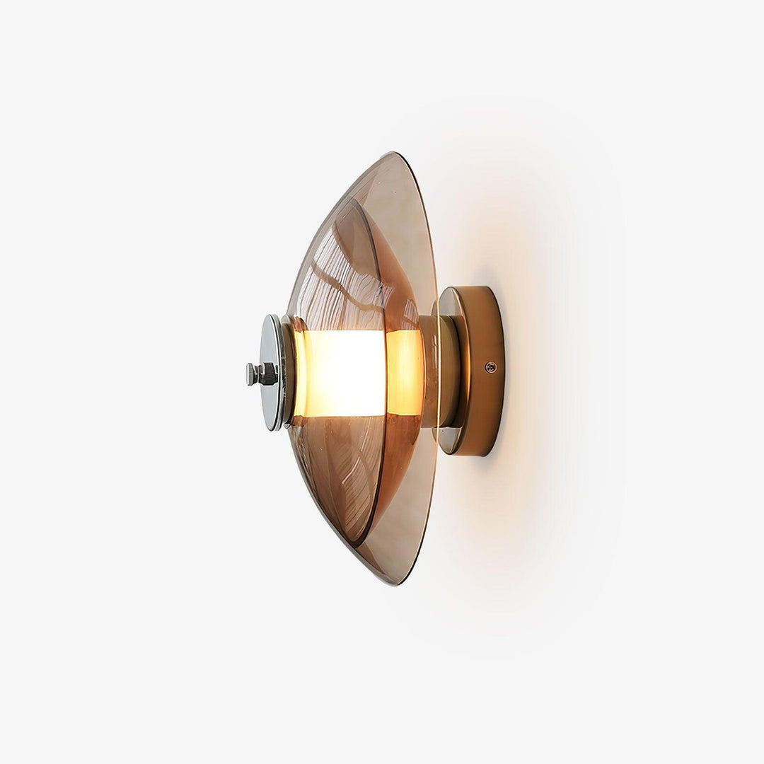 Lampa Ścienna z wtyczką w Kształcie Latającego Spodka