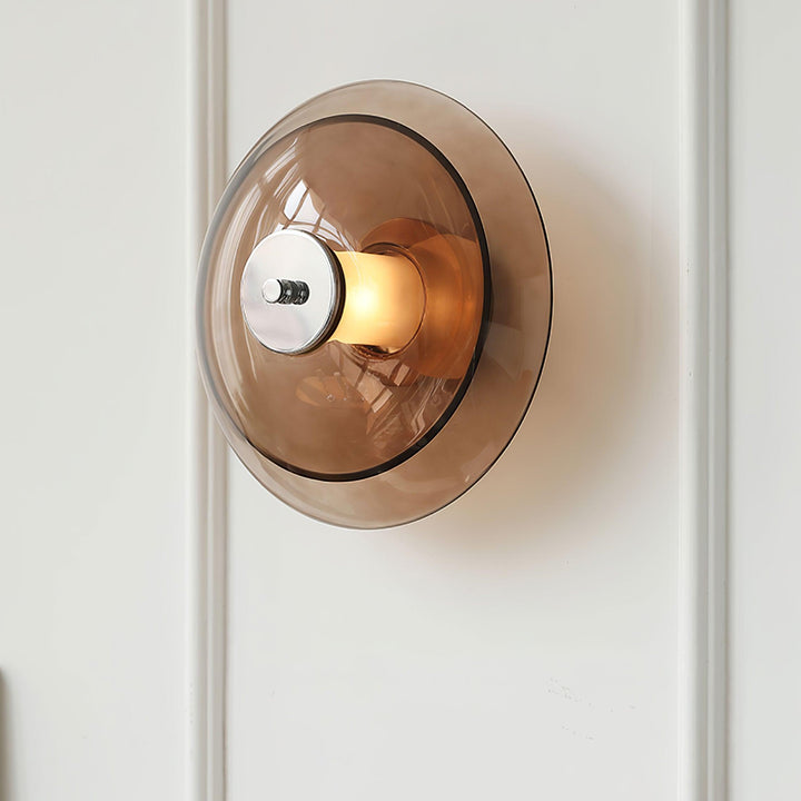 Lampa Ścienna z wtyczką w Kształcie Latającego Spodka