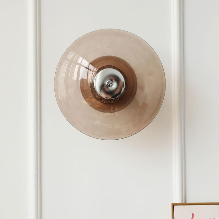 Lampa Ścienna z wtyczką w Kształcie Latającego Spodka
