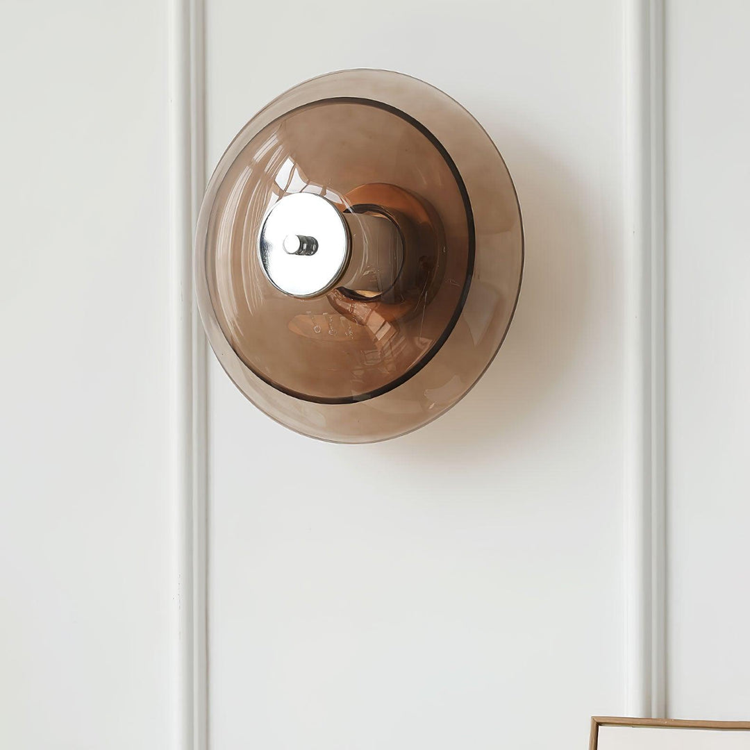 Lampa Ścienna z wtyczką w Kształcie Latającego Spodka