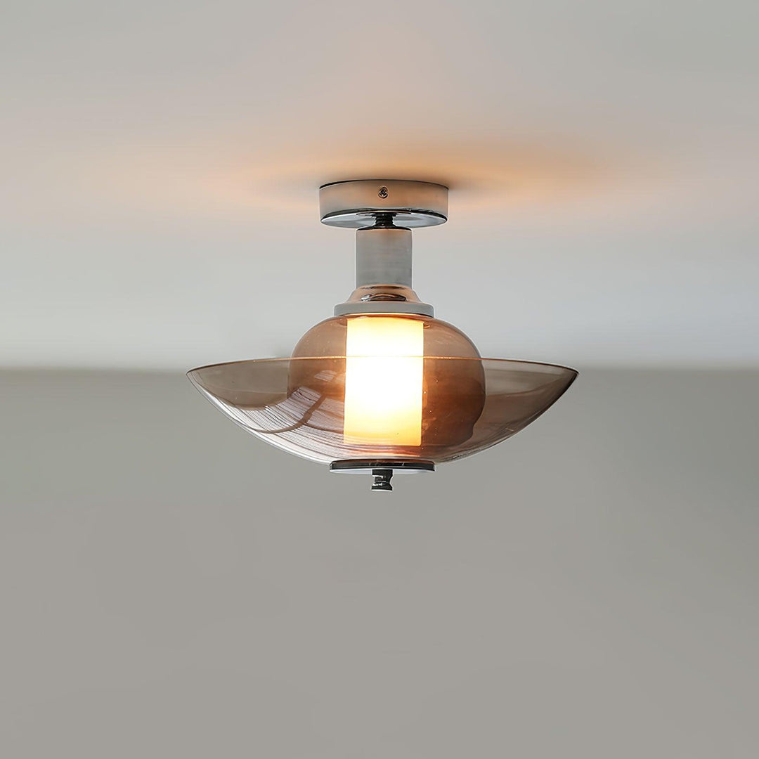 Lampa Ścienna z wtyczką w Kształcie Latającego Spodka