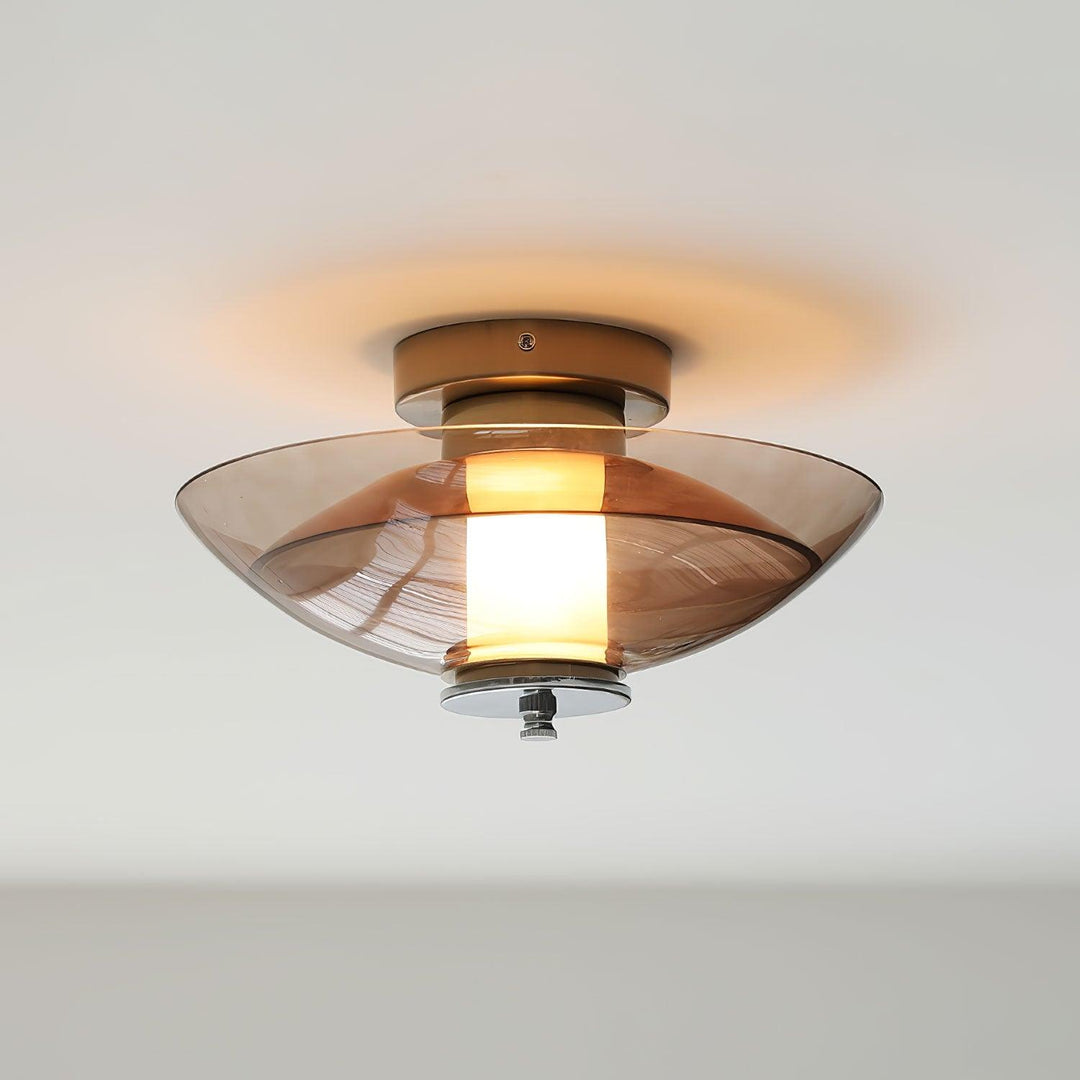 Lampa Ścienna z wtyczką w Kształcie Latającego Spodka