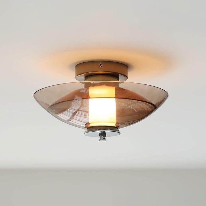 Lampa Ścienna z wtyczką w Kształcie Latającego Spodka