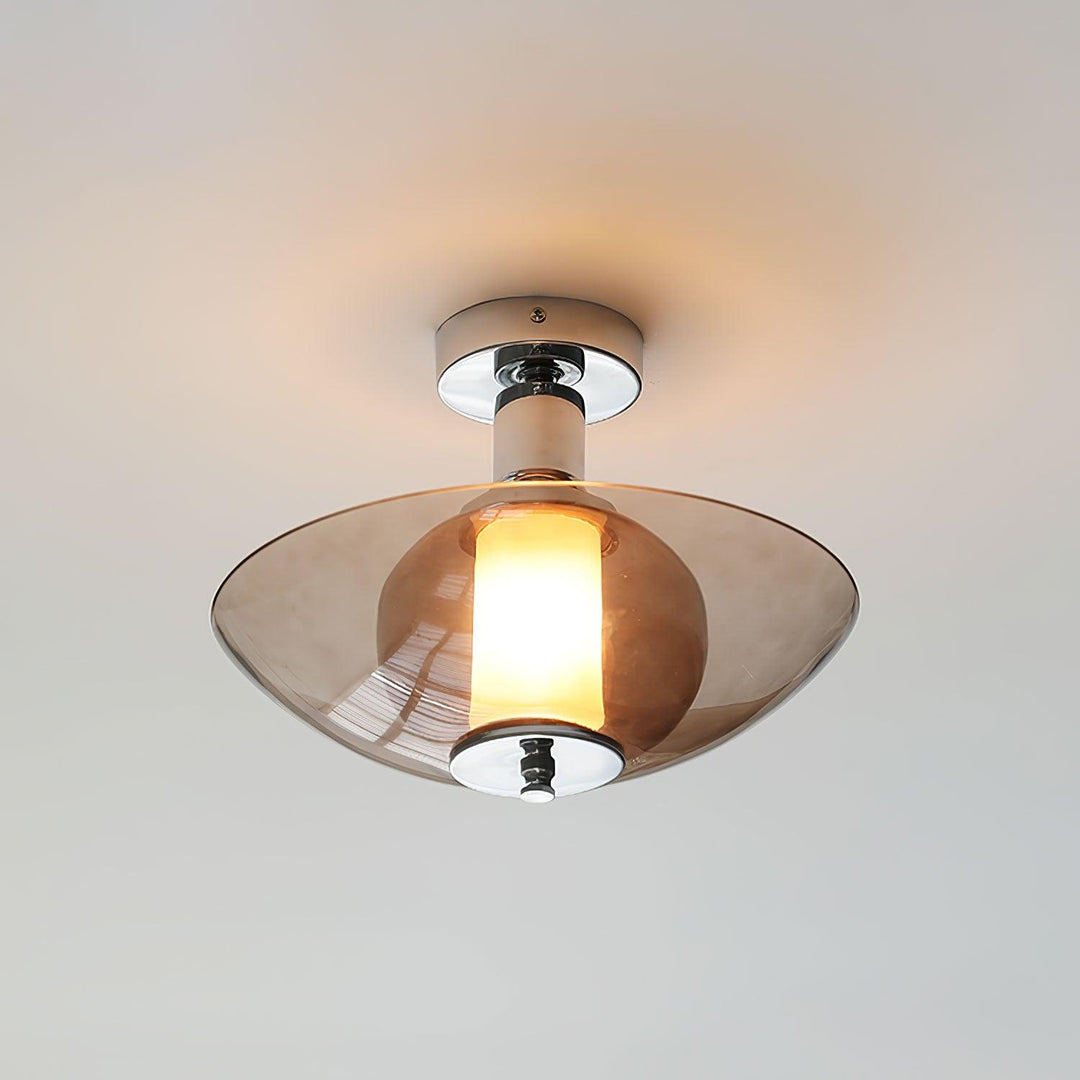 Lampa Ścienna z wtyczką w Kształcie Latającego Spodka