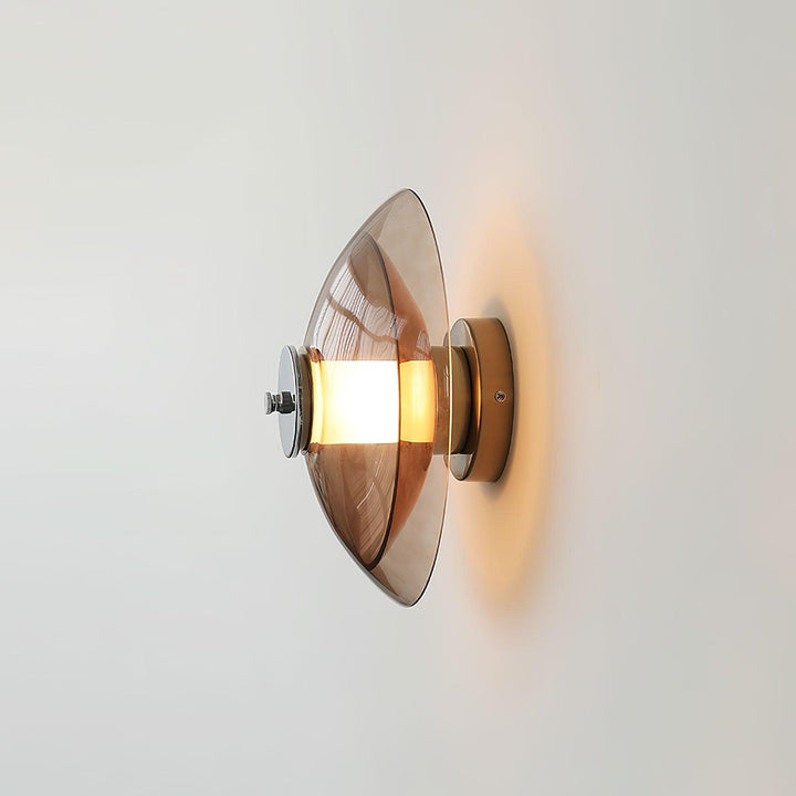 Lampa Ścienna z wtyczką w Kształcie Latającego Spodka