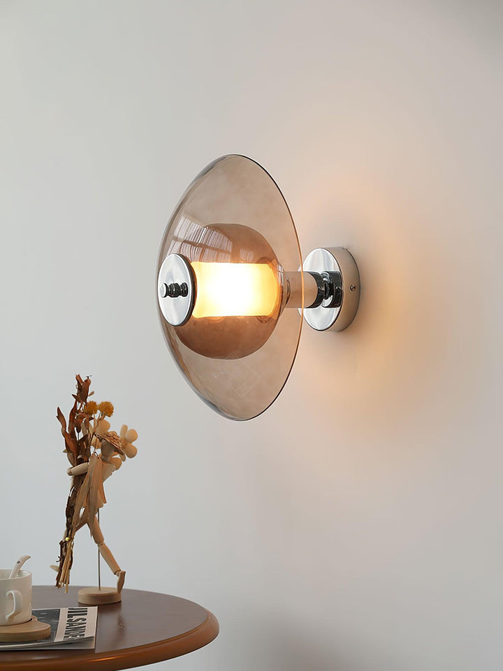 Lampa Ścienna z wtyczką w Kształcie Latającego Spodka