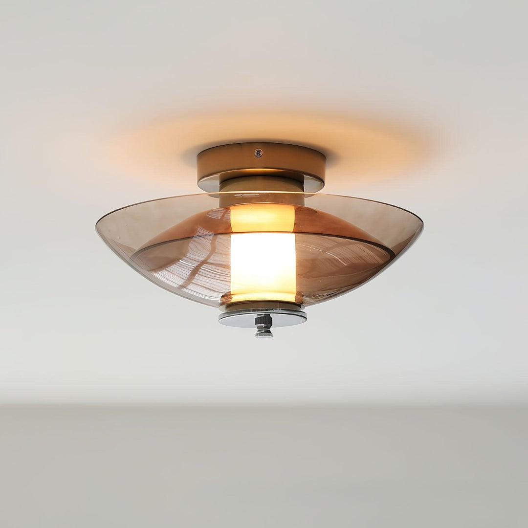 Lampa Ścienna z wtyczką w Kształcie Latającego Spodka
