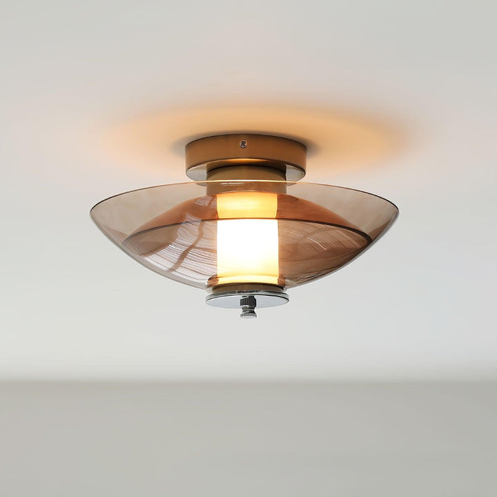 Lampa Ścienna z wtyczką w Kształcie Latającego Spodka