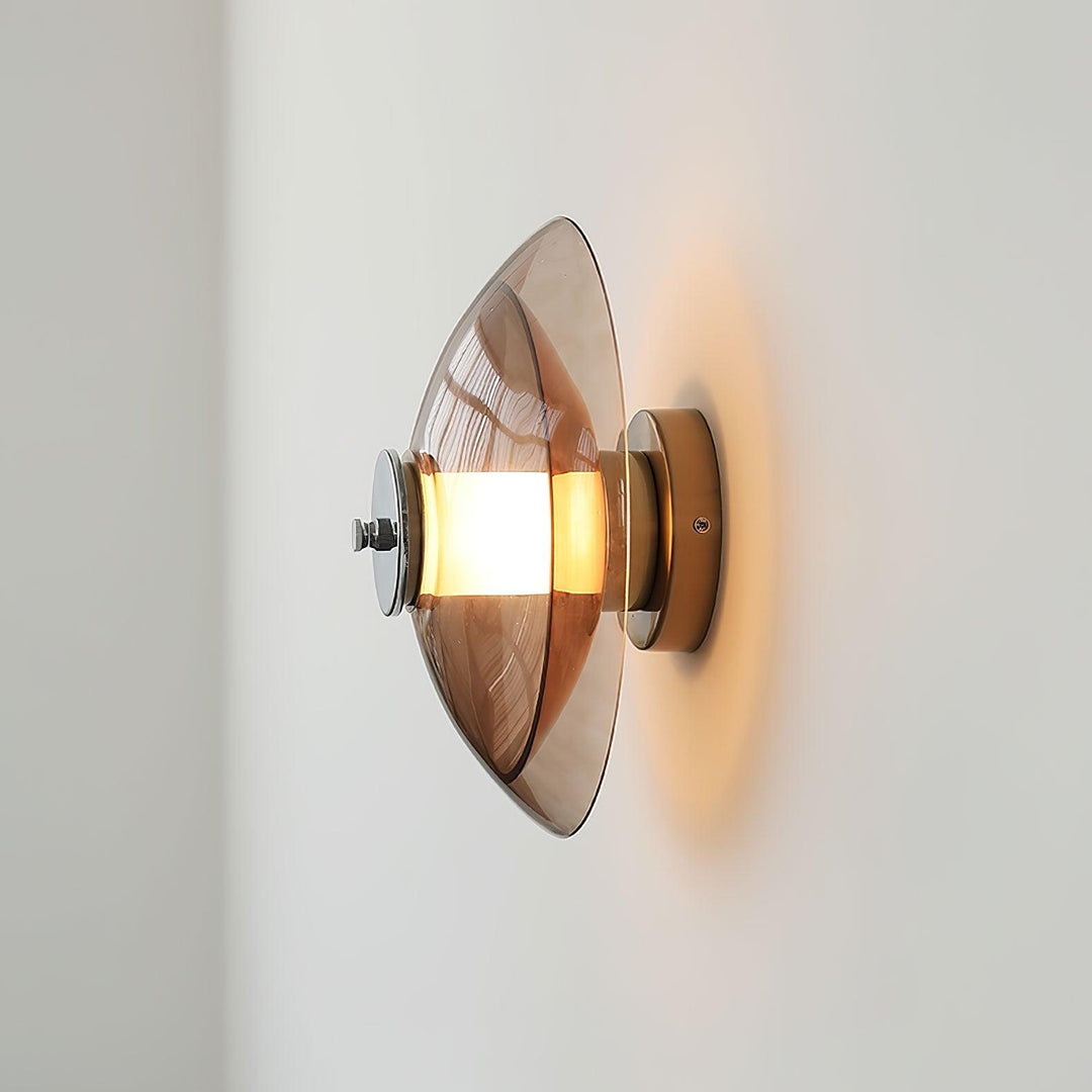 Lampa Ścienna z wtyczką w Kształcie Latającego Spodka