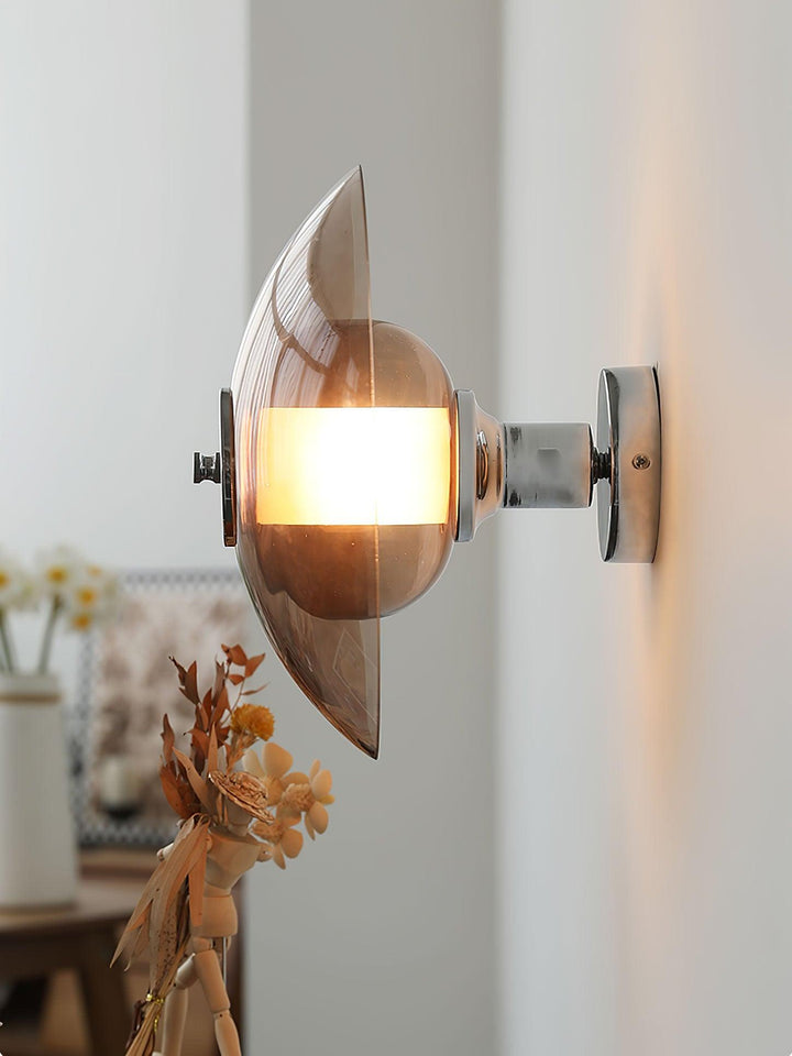 Lampa Ścienna z wtyczką w Kształcie Latającego Spodka