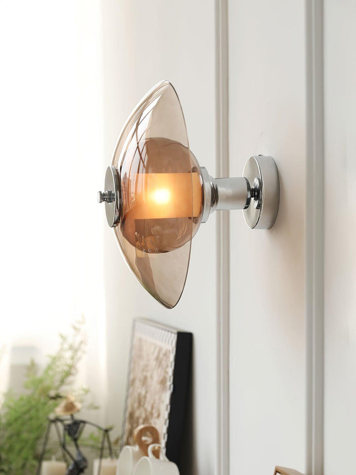 Lampa Ścienna z wtyczką w Kształcie Latającego Spodka