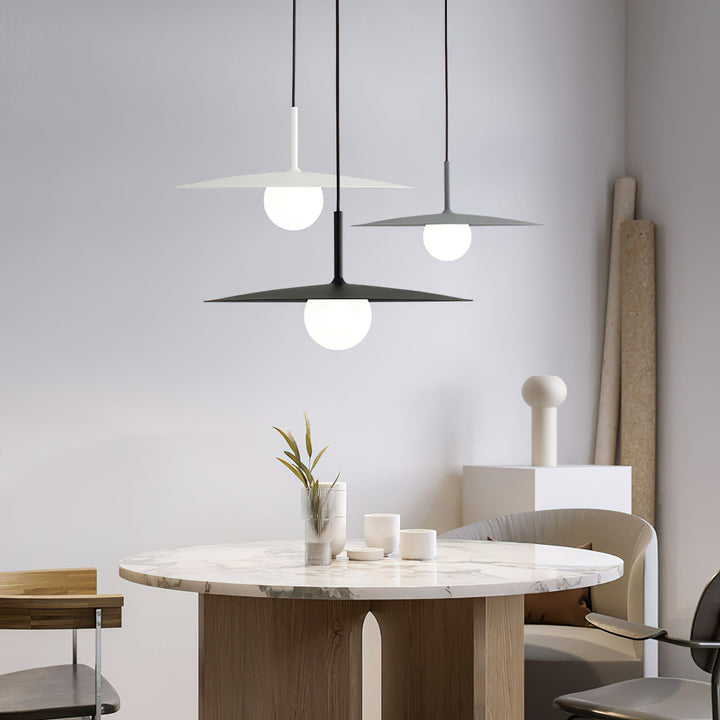 Lampa Wisząca Gea w Kształcie Latającego Spodka