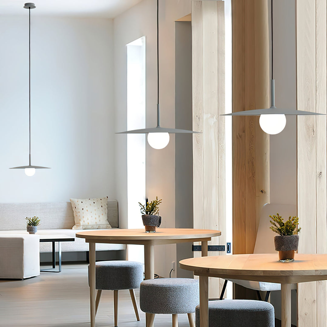 Lampa Wisząca Gea w Kształcie Latającego Spodka