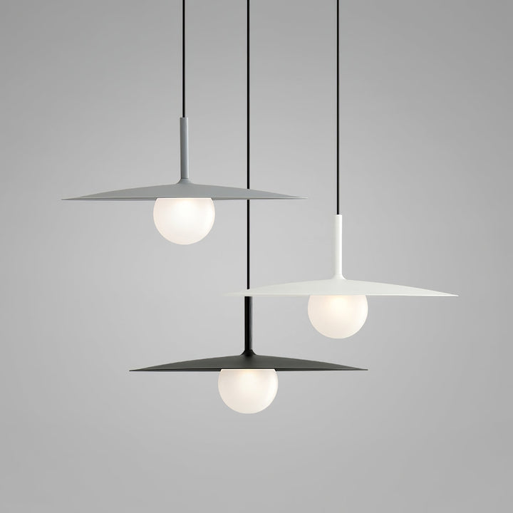 Lampa Wisząca Gea w Kształcie Latającego Spodka