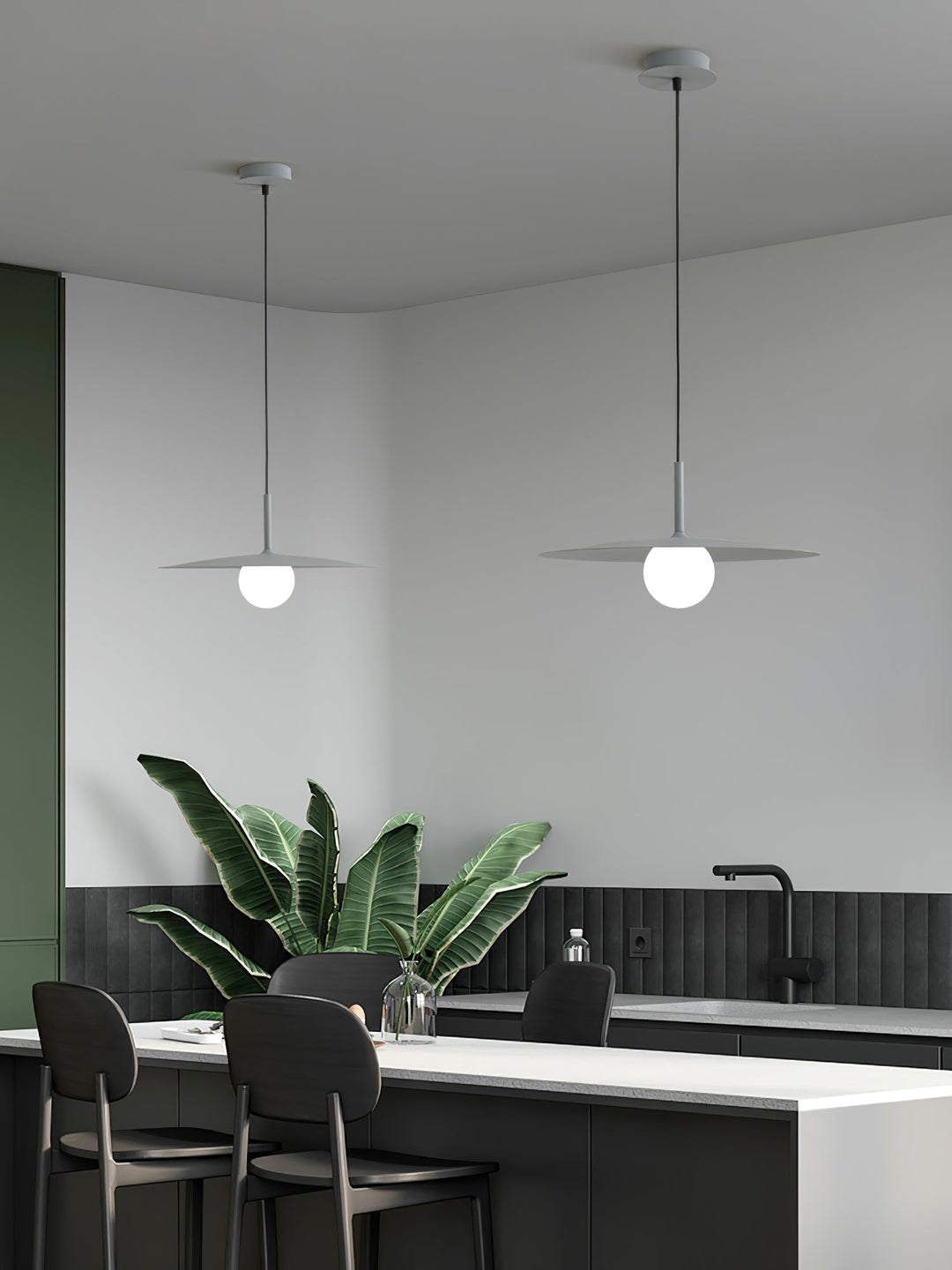 Lampa Wisząca Gea w Kształcie Latającego Spodka