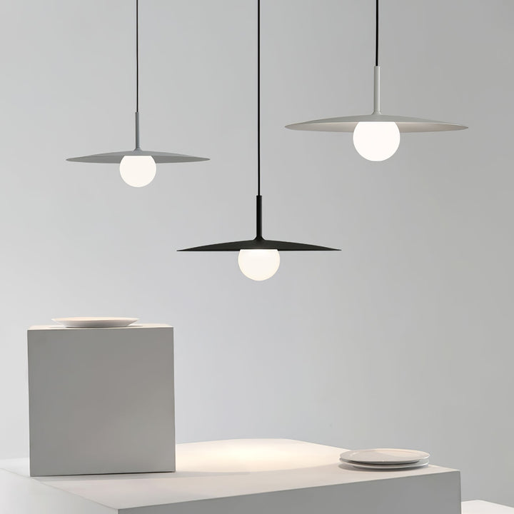 Lampa Wisząca Gea w Kształcie Latającego Spodka