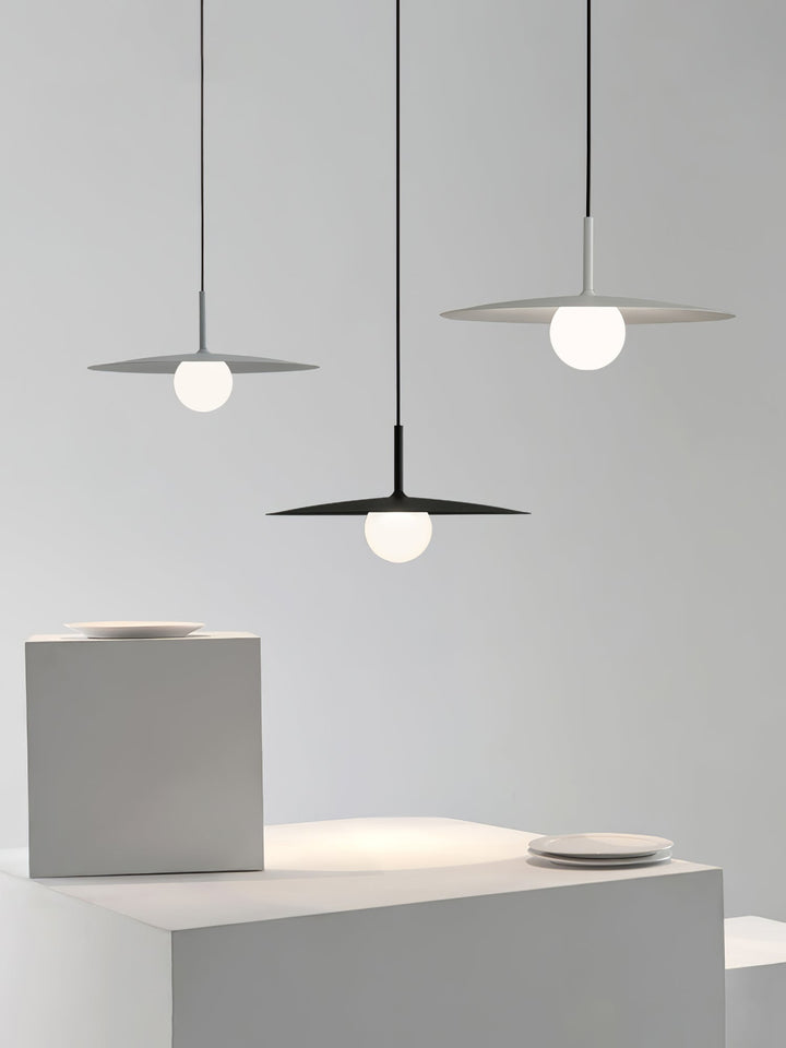 Lampa Wisząca Gea w Kształcie Latającego Spodka