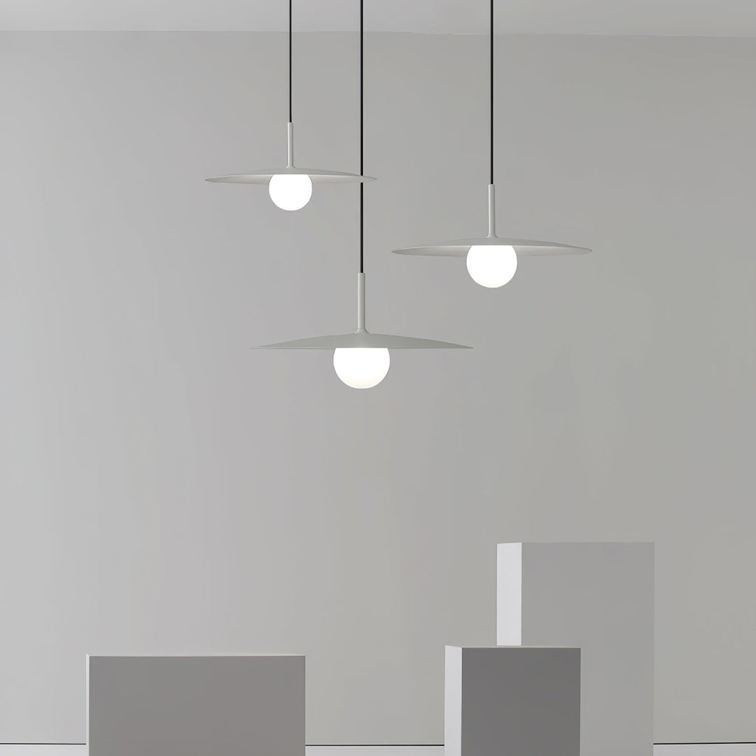 Lampa Wisząca Gea w Kształcie Latającego Spodka