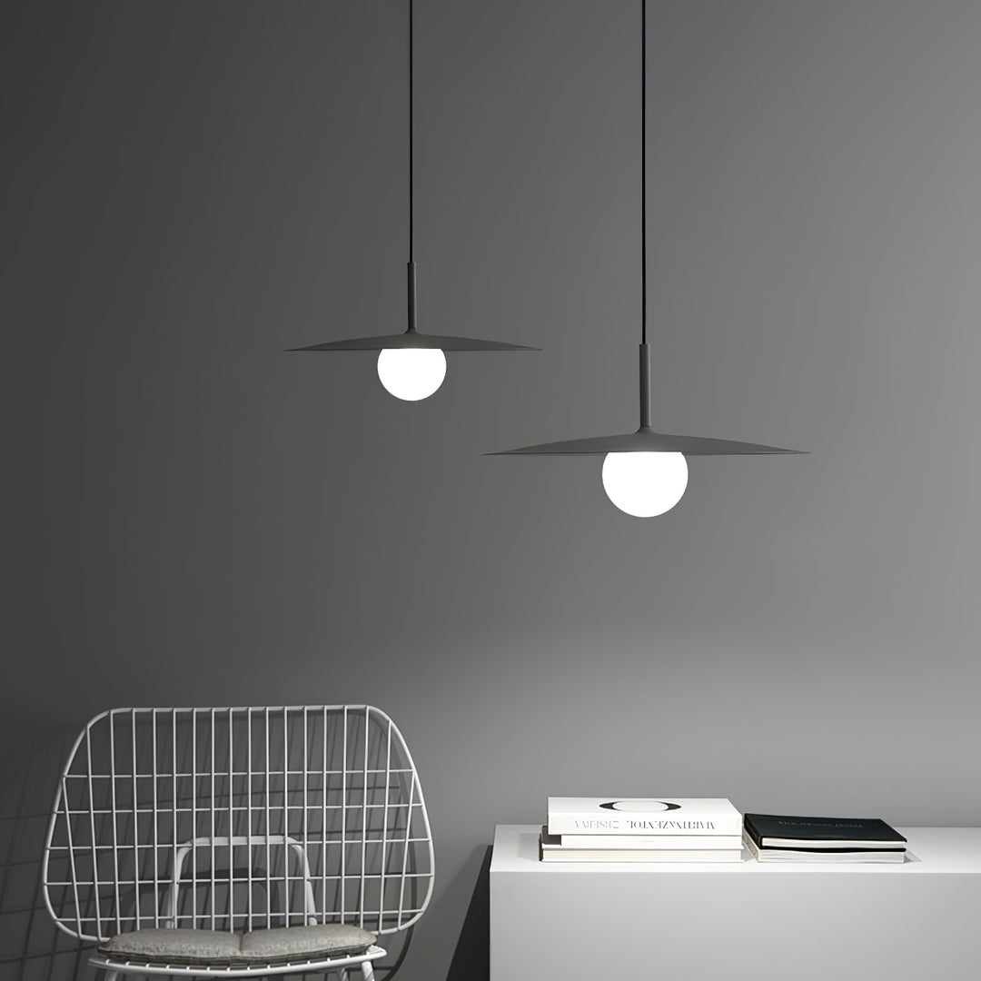 Lampa Wisząca Gea w Kształcie Latającego Spodka