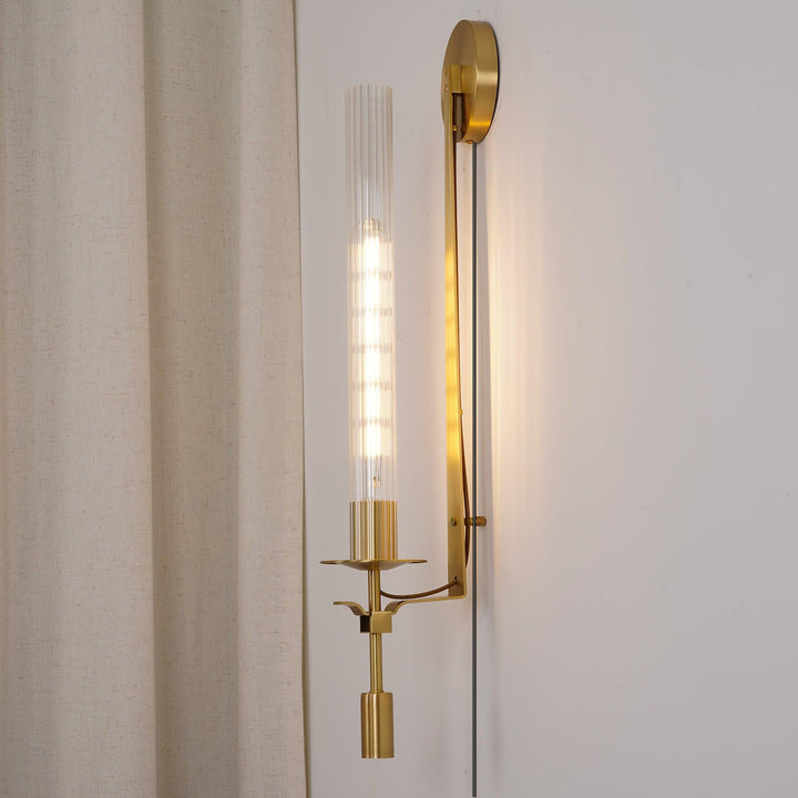 Francuski klasycyzm Lampa ścienna na wtyczkę