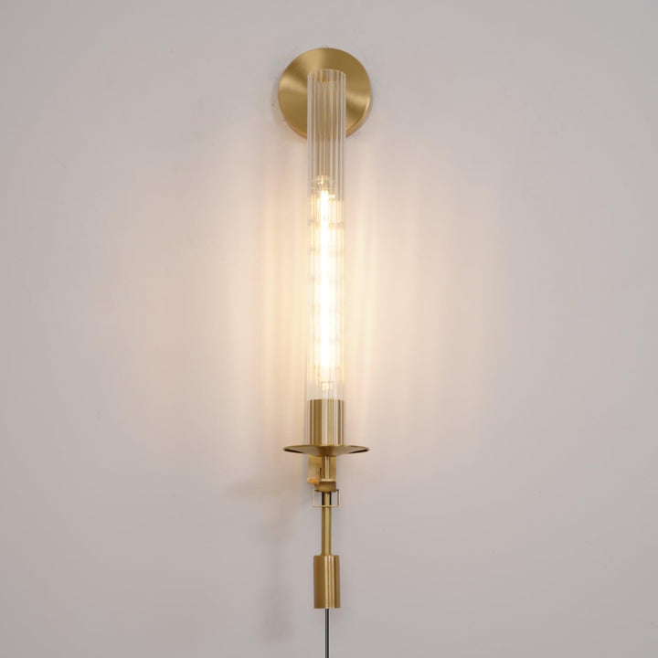 Francuski klasycyzm Lampa ścienna na wtyczkę