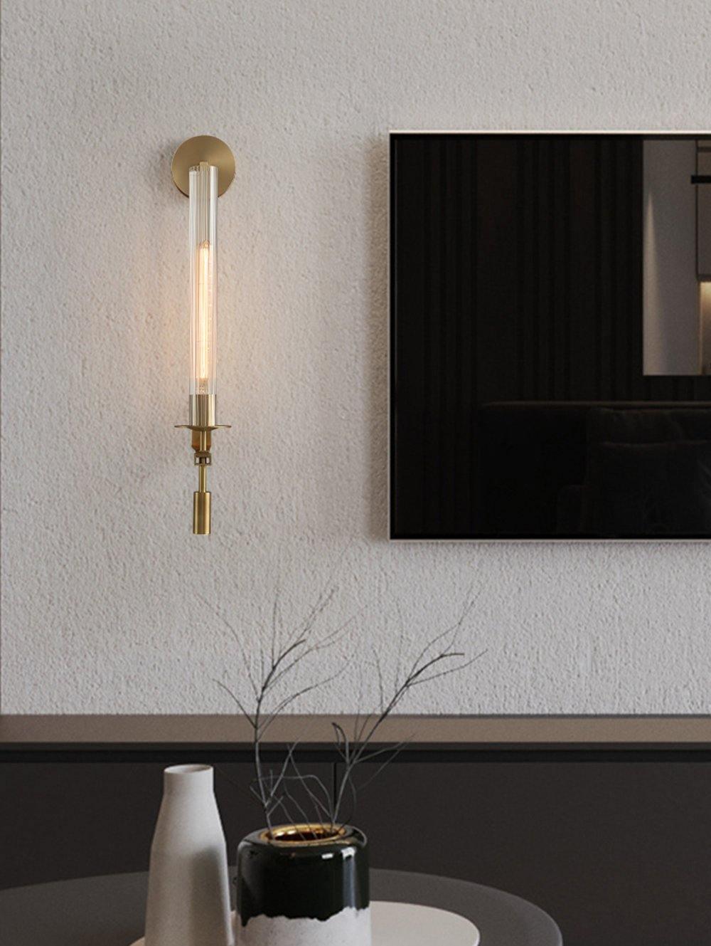 Francuski klasycyzm Lampa ścienna na wtyczkę