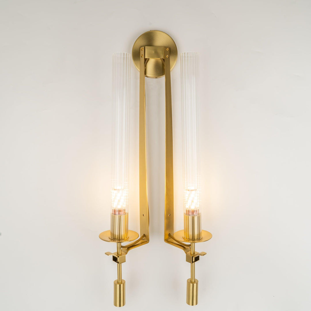 Francuski klasycyzm Lampa ścienna na wtyczkę