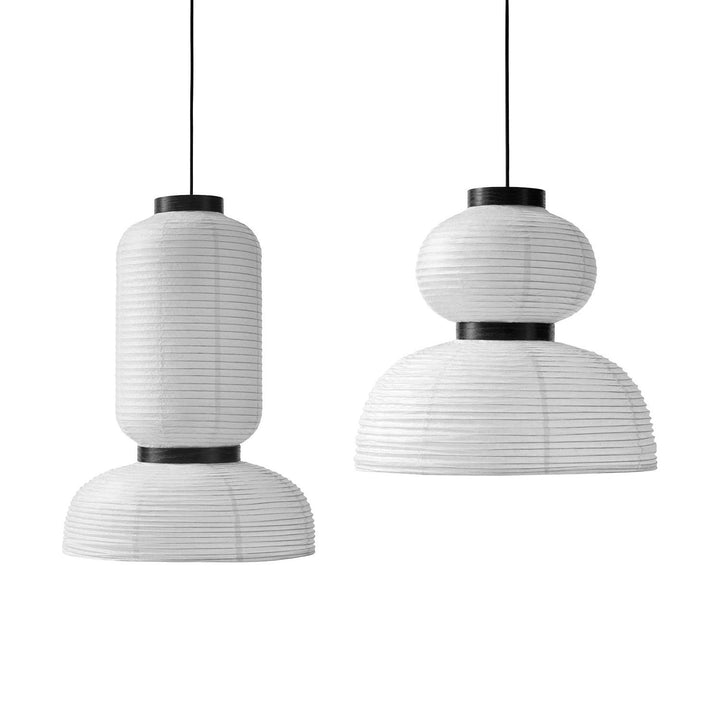 Lampa wisząca z papieru ryżowego Cocoon