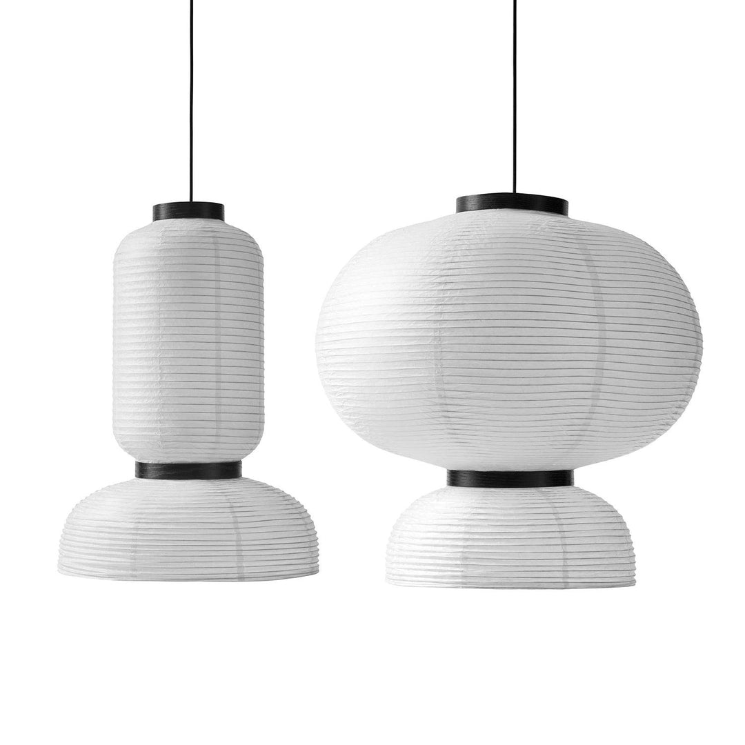 Lampa wisząca z papieru ryżowego Cocoon